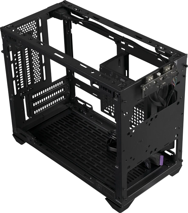 Cooler Master MasterBox NR200P, schwarz, Glasfenster, Mini-ITX