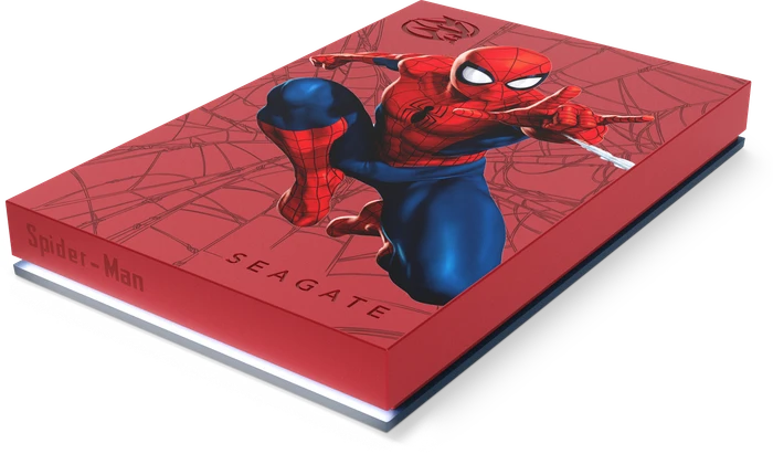 Seagate FireCuda Gaming HDD - Spider-Man Special Edition, 2TB, +Rescue, USB 3.0 Micro-B