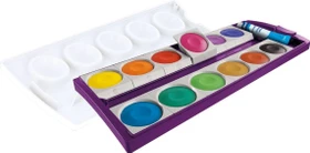 Pelikan K12 Deckfarbkasten violett, 12 Farben