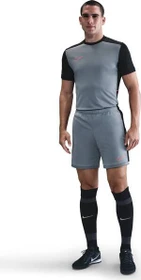 Nike Academy Dri-FIT Football Hose kurz cool grey/black/bright crimson (Herren)