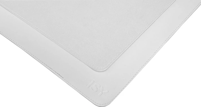 ISY IMP-7000-WT Deskmat/Schreibtischunterlage, 800x400mm, weiß