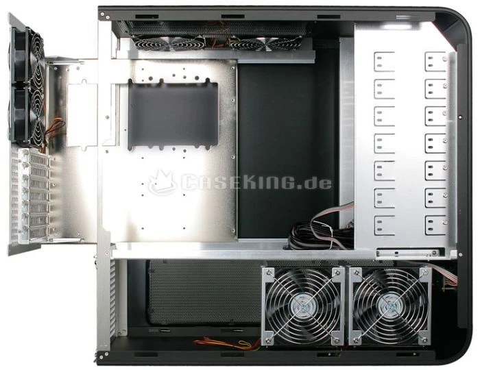 SilverStone Temjin TJ07 USB 3.0 schwarz, Acrylfenster