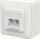 Metz Connect E-DAT C6A LSA++ 2 Port AP verkehrsweiß (130E380027-I)
