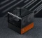 Jonsbo V12 Black, schwarz/braun, Glasfenster Vorschaubild