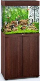 Juwel Lido 120 LED Aquarium-Set mit Unterschrank, dunkles Holz/dunkles Holz, 120l