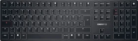 Cherry KW X ULP, schwarz, LEDs weiß, MX ULP Tactile, USB/Bluetooth, DE (G8U-27000LTBDE-2)