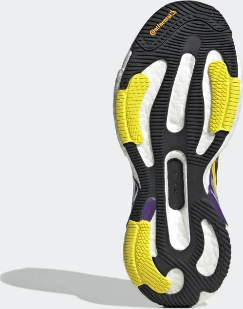 adidas Solar Glide by Stella McCartney core black/active purple/shock yellow (Damen)