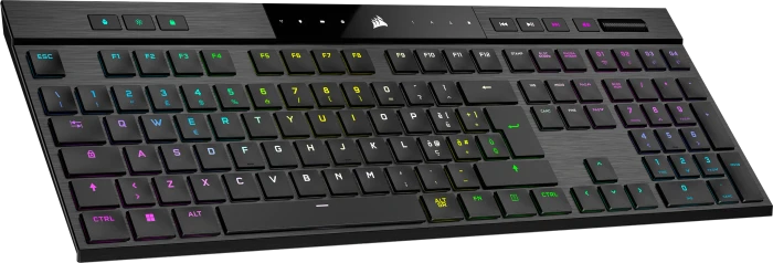 Corsair Gaming K100 AIR Wireless, MX RGB ULP Tactile, USB/Bluetooth, IT