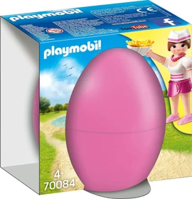 playmobil Ostereier Kellnerin mit Diner-Theke