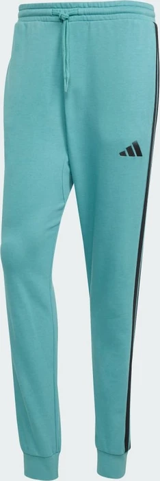 adidas Essentials 3-Streifen French Terry Trainingshose lang powder teal/black (Herren)