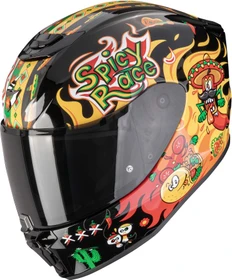 Scorpion EXO-JNR Air Yucatan schwarz/gelb/rot/grün