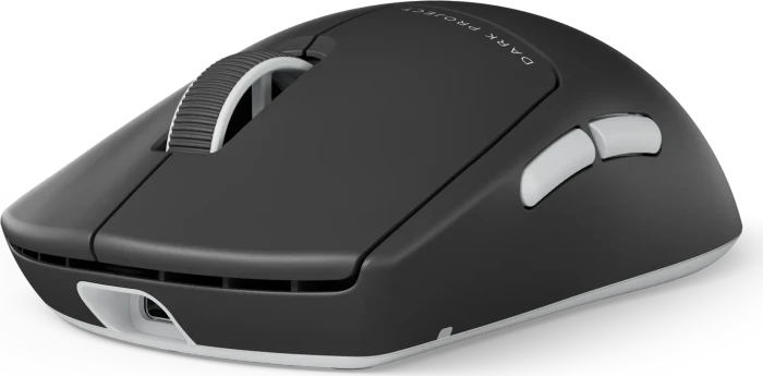 Dark Project Nexus Ultra Wireless Gaming Mouse, 8K Polling, schwarz/weiß, USB/Bluetooth