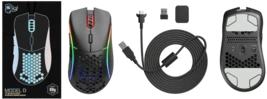 Glorious Model D Wireless schwarz matt, USB