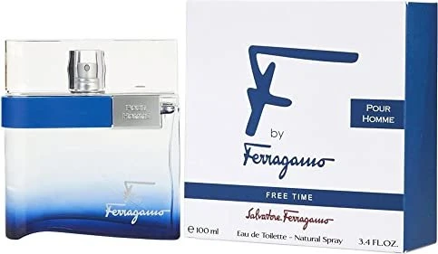 Salvatore Ferragamo F By Ferragamo Free Time Pour Homme Eau de Toilette, 100ml