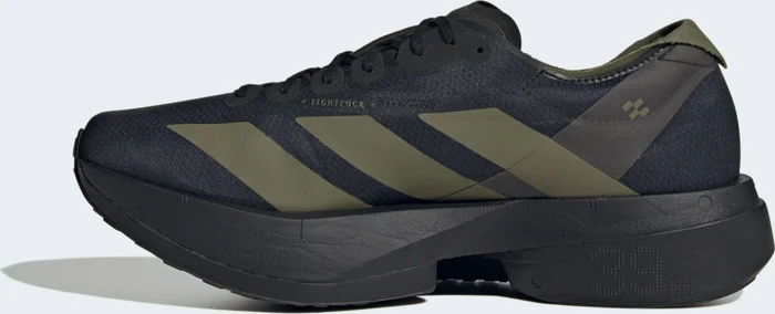 adidas Adizero Adios Pro 4 core black/focus olive/charcoal (Herren)