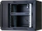 Rockstable 10" Wandschrank 6HE, Sicherheitsglastür, IP2X, schwarz, 450mm tief Vorschaubild