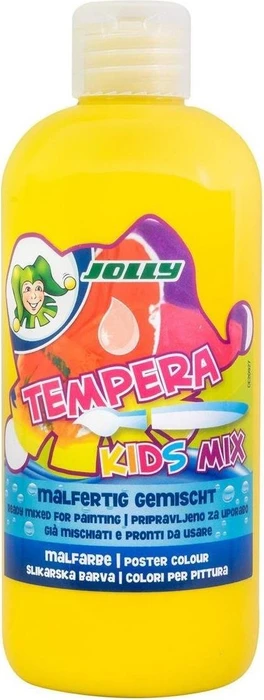 Jolly Tempera Deckfarbe, hellgelb, 500ml