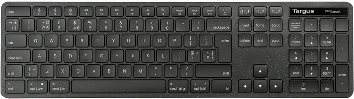 Targus Full-Size EcoSmart Wireless Keyboard, schwarz, USB/Bluetooth, ND