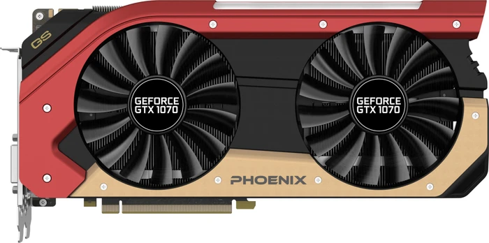 Gainward GeForce GTX 1070 Phoenix GS, 8GB GDDR5, DVI, HDMI, 3x DP