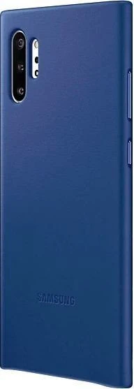 Samsung Leather Cover für Galaxy Note 10+ blau
