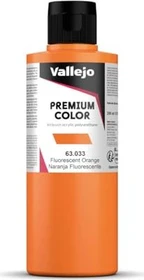 Vallejo Premium Airbrush Color orange fluo, 200ml