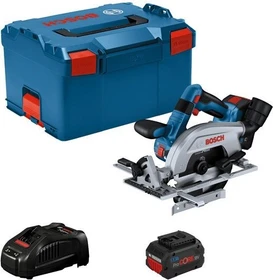 Bosch Professional GKS 18V-57-2 L Akku-Handkreissäge inkl. L-Boxx + 2 Akkus 5.5Ah