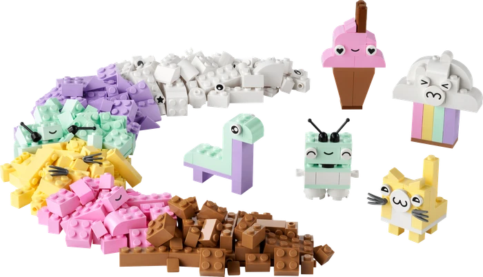 LEGO Classic - Pastell Kreativ-Bauset