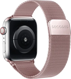 Decoded Stainless Steel Traction Strap für Apple Watch (38mm/40mm/41mm) rosegold