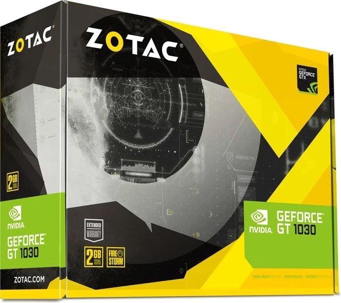 Zotac GeForce GT 1030, 2GB GDDR5, DVI, HDMI