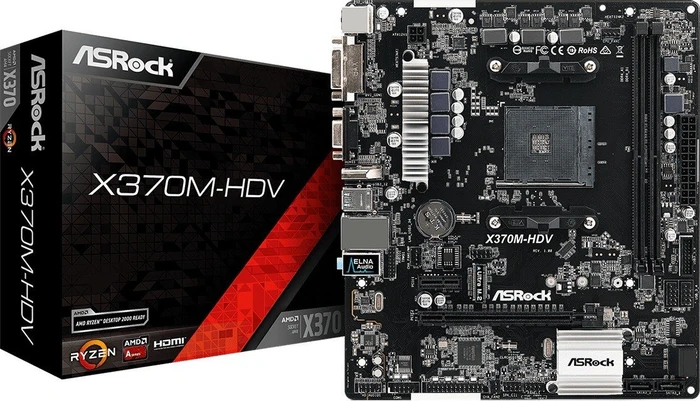 ASRock X370M-HDV (AMD AM4)