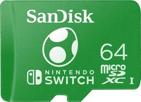 SanDisk Nintendo Switch R100/W90 64GB, UHS-I U3, Class 10