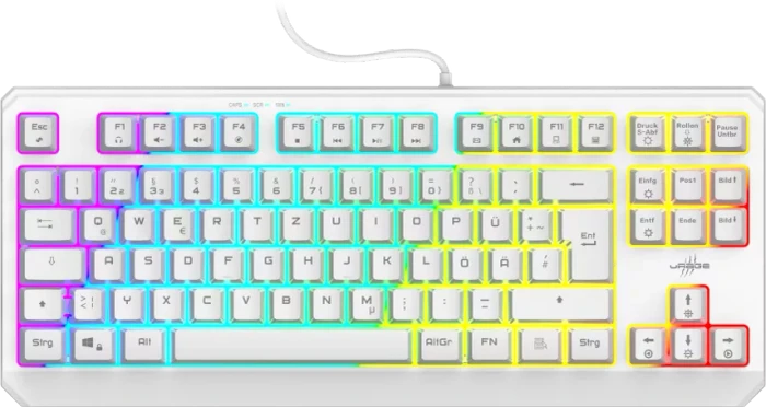 Hama uRage Exodus 220 TKL Gaming Tastatur, USB, DE