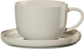 ASA Selection coppa tofu Teetasse mit Untertasse, 2-tlg.