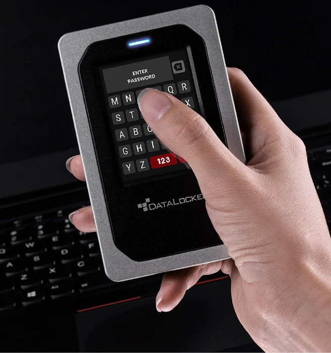 DataLocker DL4 FE SSD, 2.5", 1TB, USB-C 3.1