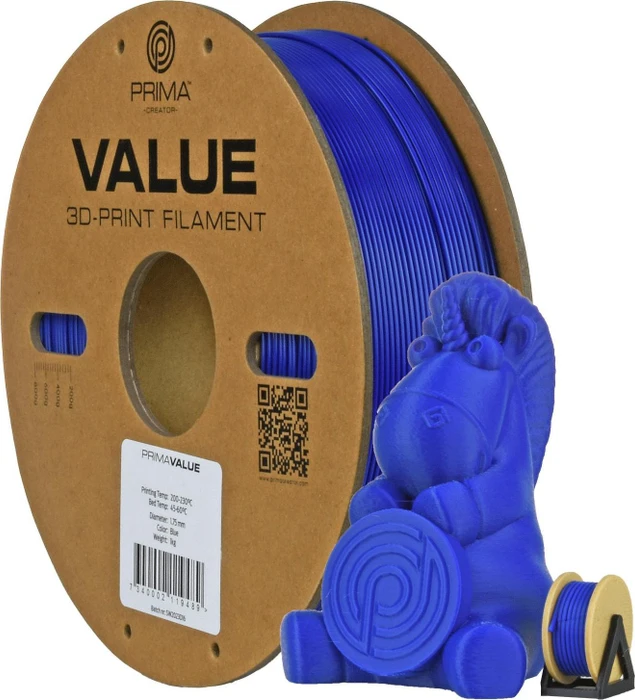PrimaCreator PrimaValue ABS, blue, Spule, 1.75mm, 1.00kg