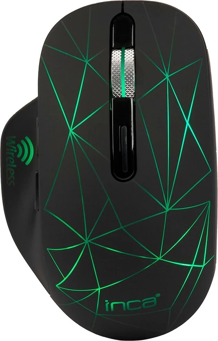 Inca IWM-551 Wireless Mouse schwarz, USB