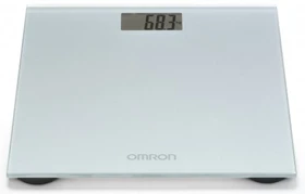 Omron HN-289-ESL digitale Personenwaage grau