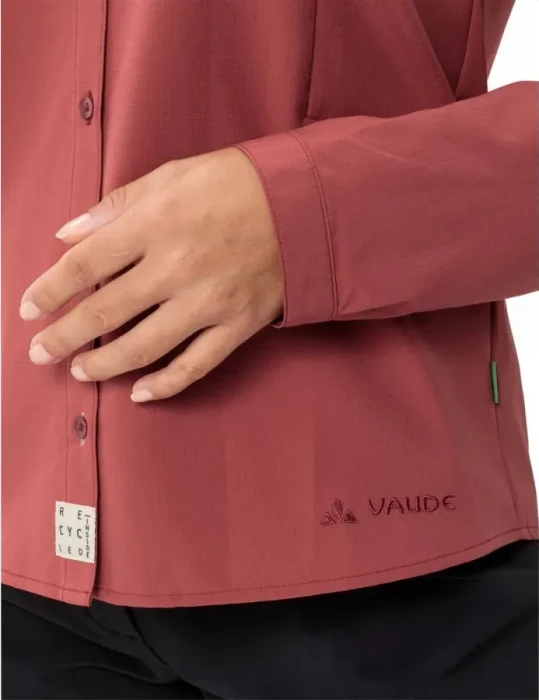 Vaude Rosemoor IV Hemd langarm brick (Damen)