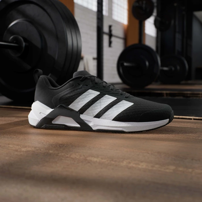 adidas Dropset Control core black/cloud white/lucid red (Herren)