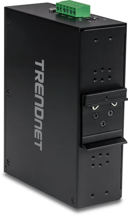 TRENDnet TI Hardened Industrial Railmount Gigabit Switch, 14x RJ-45, 2x SFP, 240W PoE+