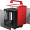 Jonsbo T8, rot, Glasfenster, Mini-ITX Vorschaubild