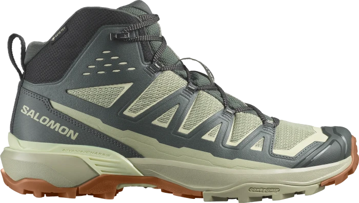 Salomon X Ultra 360 Edge Mid GTX urban chic/alfalfa/transparent yellow (Herren)