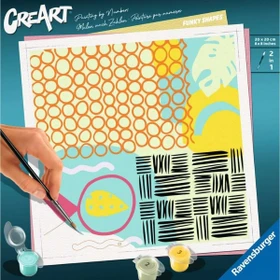 Ravensburger Malen nach Zahlen CreArt Funky Shapes