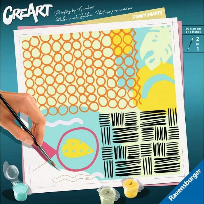 Ravensburger Malen nach Zahlen CreArt Funky Shapes