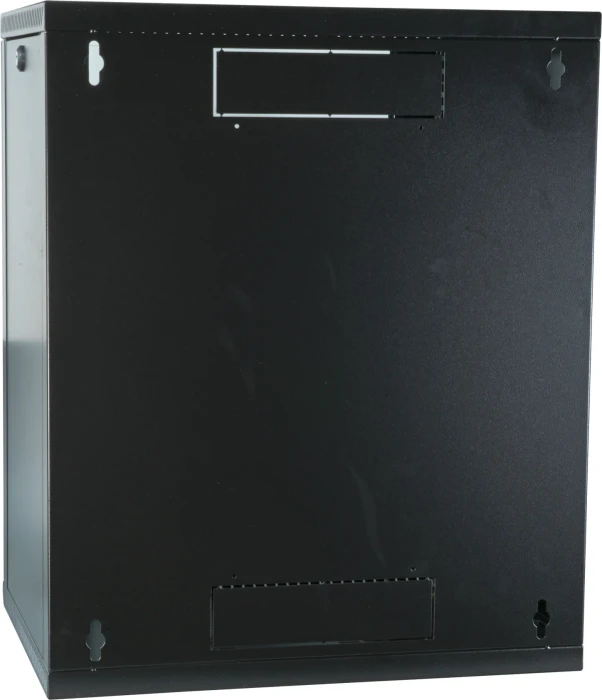 EFB Elektronik 19" Wandgehäuse 18HE, 1-teilig, fest, vormontiert, eigenbelüftet, Sicherheitsglastür, IP20, RAL 9005, 600mm tief