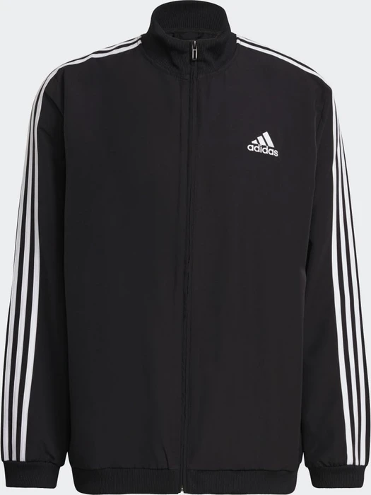 adidas Aeroready Essentials Regular-Fit 3-Streifen Trainingsanzug schwarz/weiß (Herren)