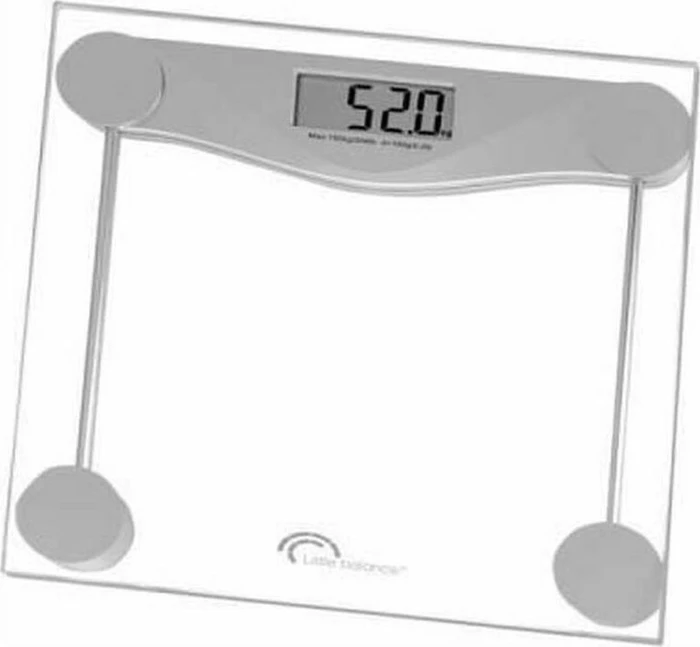 Little Balance SB2 digitale Personenwaage transparent