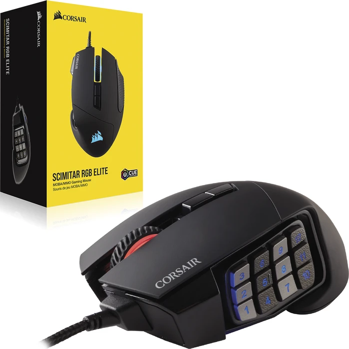Corsair Scimitar RGB Elite, USB