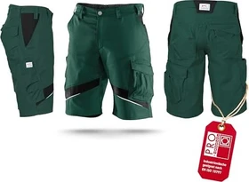 Kübler Activiq Shorts Hose moosgrün/schwarz