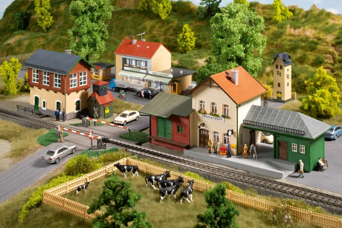 Auhagen Set Bahnhof Hohendorf